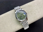 DATEJUST 41MM STAINLESS STEEL KHAKI DIAL