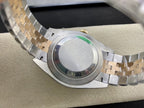 DATEJUST 41 TWO-TONE ROSE GOLD CHOCOLATE DIAL