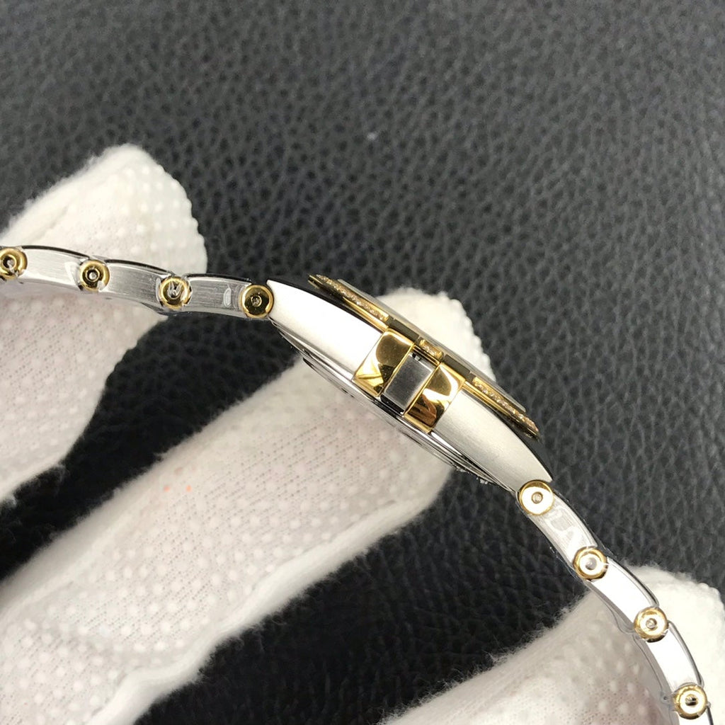 CONSTELLATION 28MM QUART DIAMOND BEZEL MOP DIAL