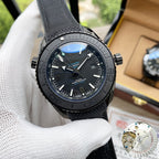 SEAMASTER PLANET OCEAN 600 GMT ALL BLACK CERAMIC