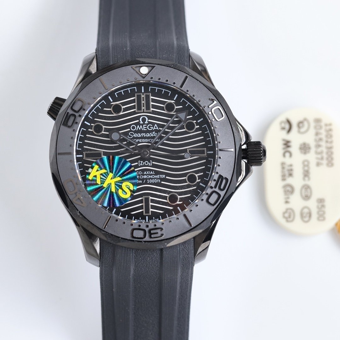SEAMASTER DIVER 300M CO-AXIAL 42MM ALL BLACK