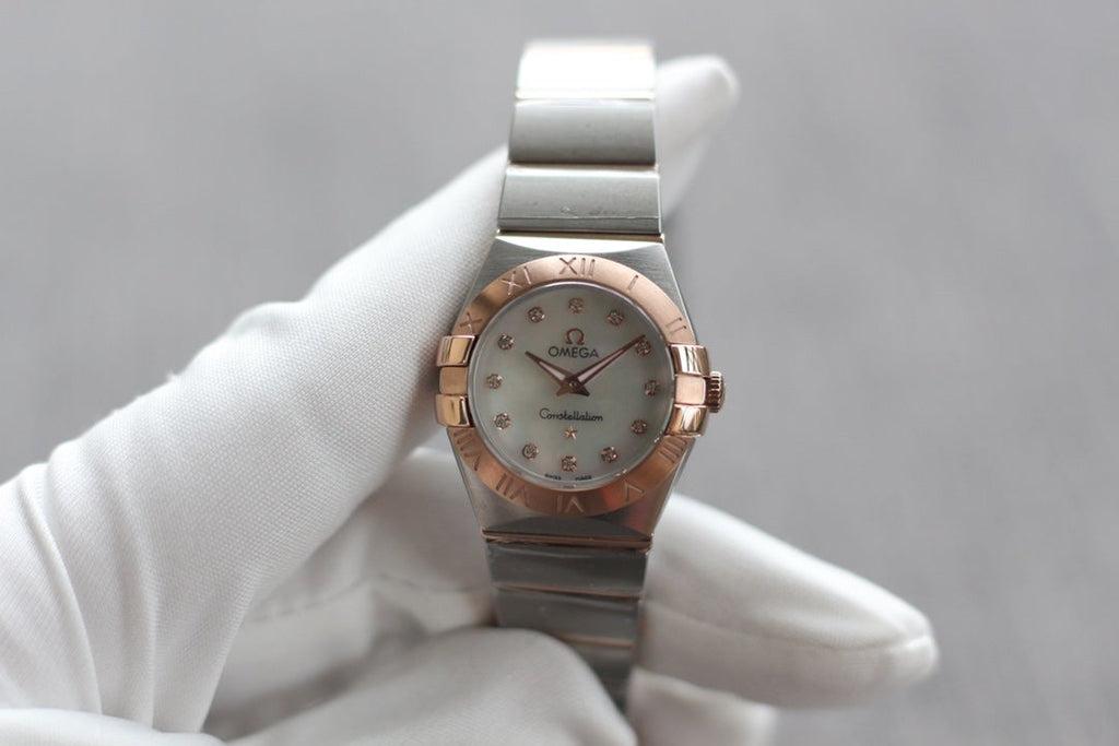 CONSTELLATION 27MM MOTHER OF PEARL WHITE DIAL