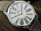 DE VILLE TRESOR QUARTZ 36MM GREY FOR LADY